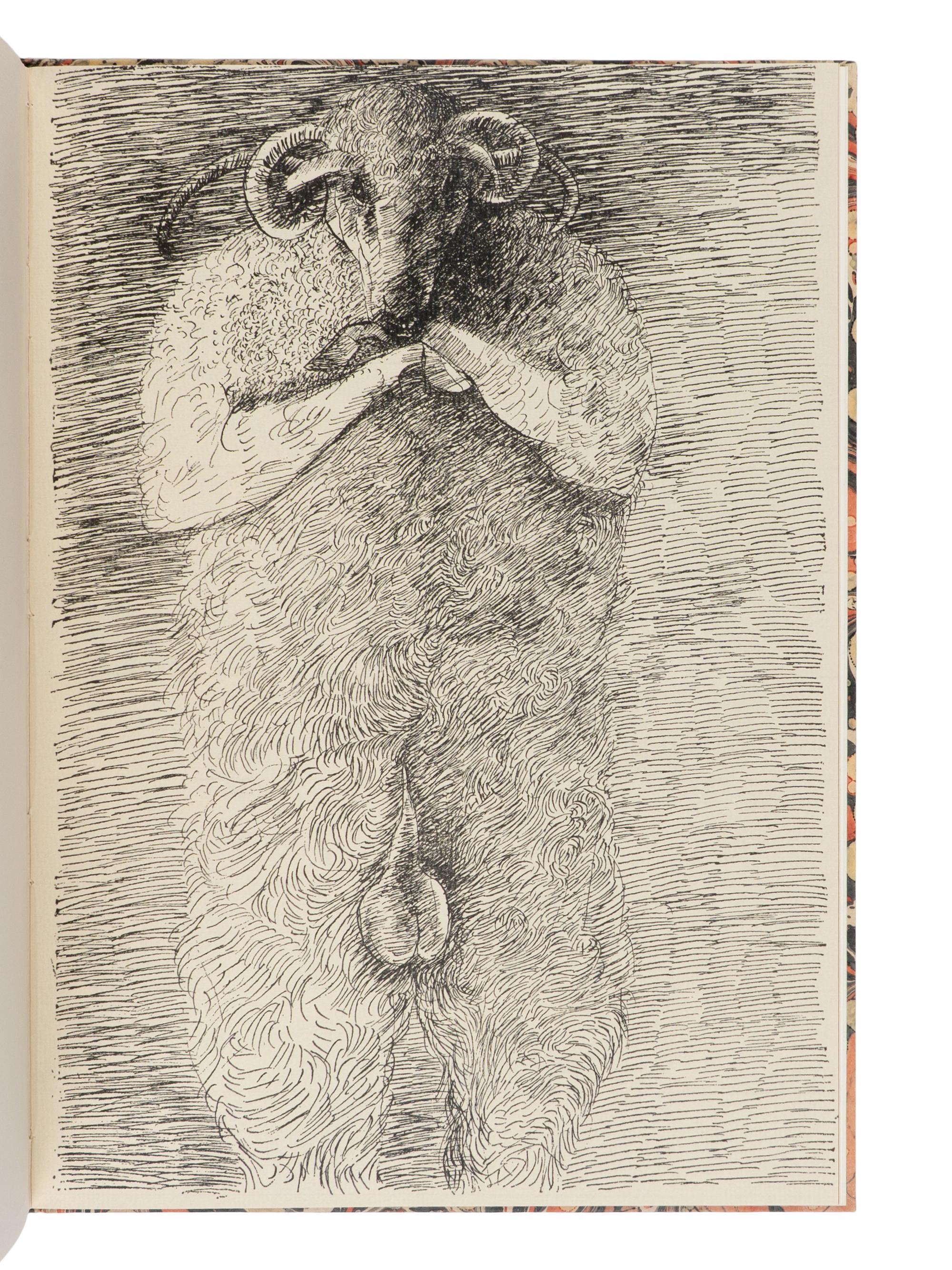 [FINE PRESS - GEHENNA PRESS]. BASKIN, Leonard (1922-2000). Demons, Imps, & Fiends . Northampton, MA: Gehenna Press, 1976.