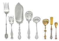 A Collection of Silver Flatware Articles