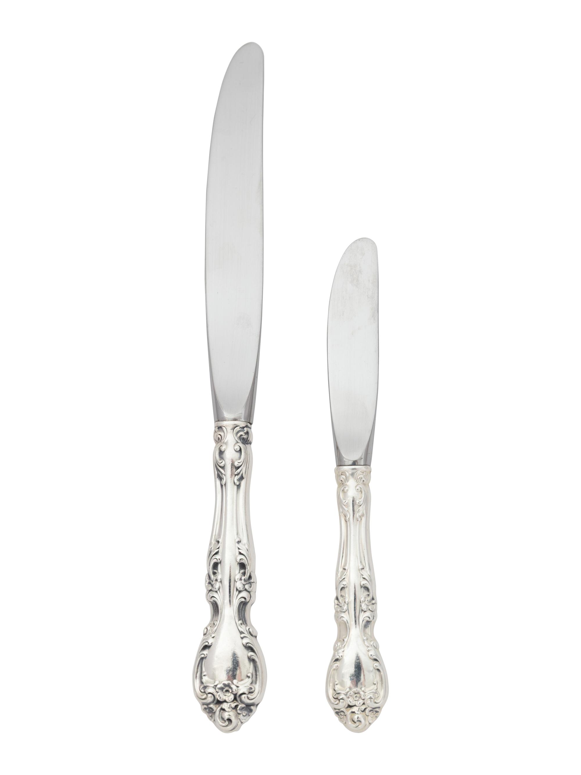 An American Silver Flatware Service