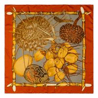 Three Hermès Scarves and One Cartier Scarf