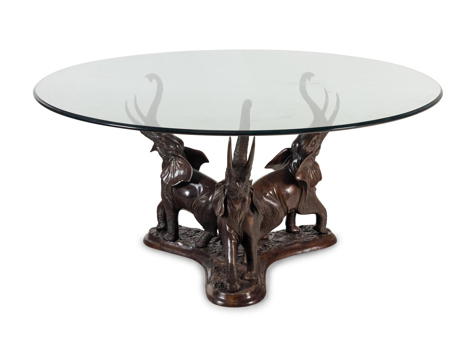 A Contemporary Elephant-Form Table