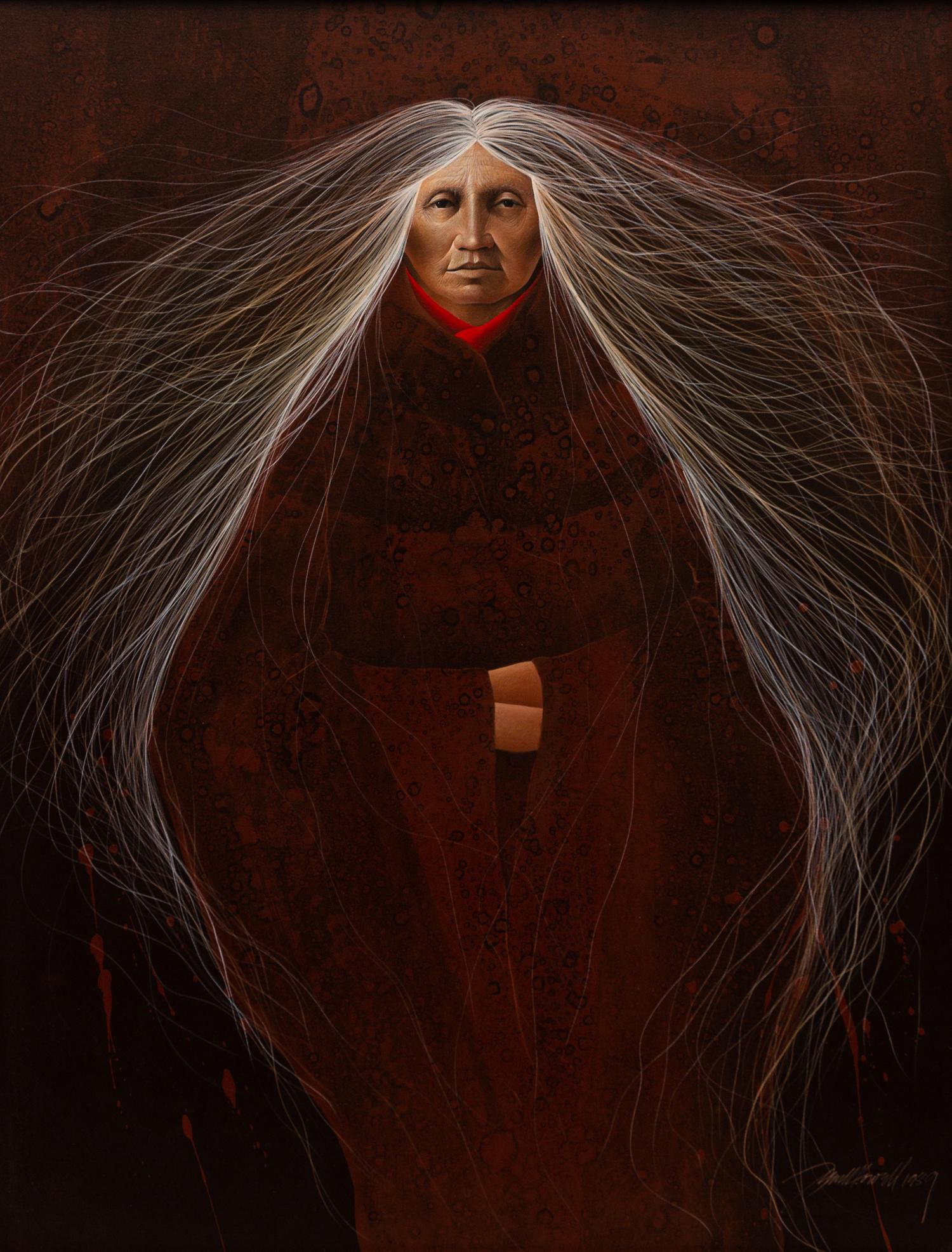 Portrait of Native American Woman