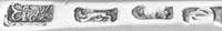 Three George III Silver Serving Articles, Hester Bateman, London, 1790 and later, comprising a roasting spit, a marrow scoop and a pair