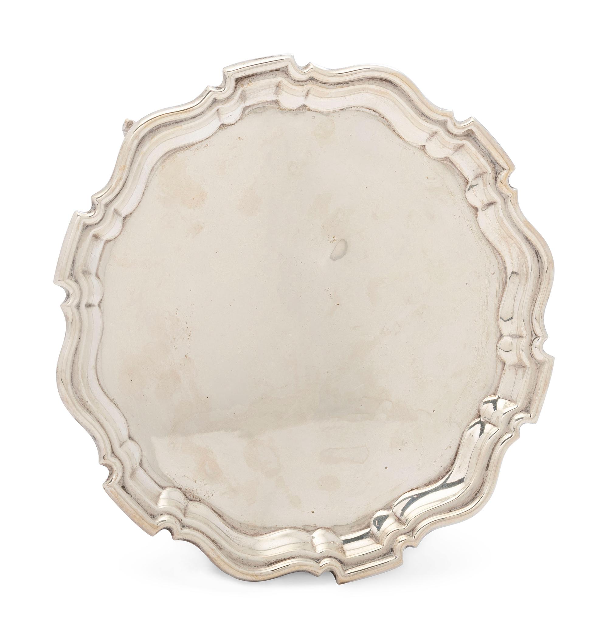 An English Silver Salver
