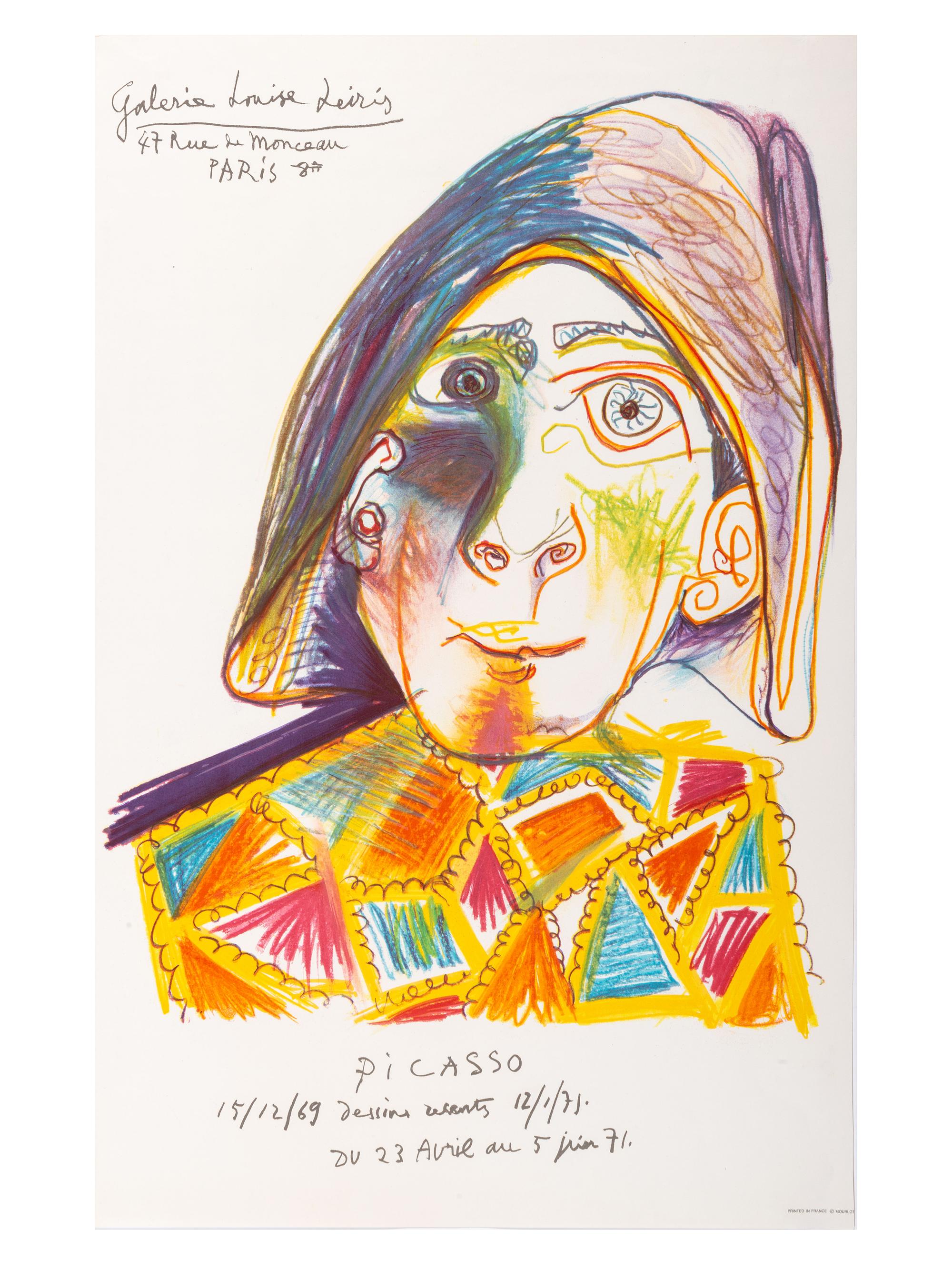 Two Exhibition Posters, Cézanne and Picasso