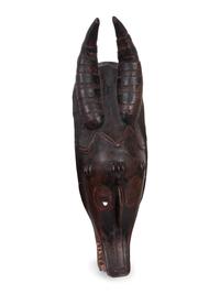 A Group of Ten Carved Ethnographic Masks