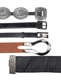 Five Designer Belts, Brunello Cucinelli, Fendi and Others