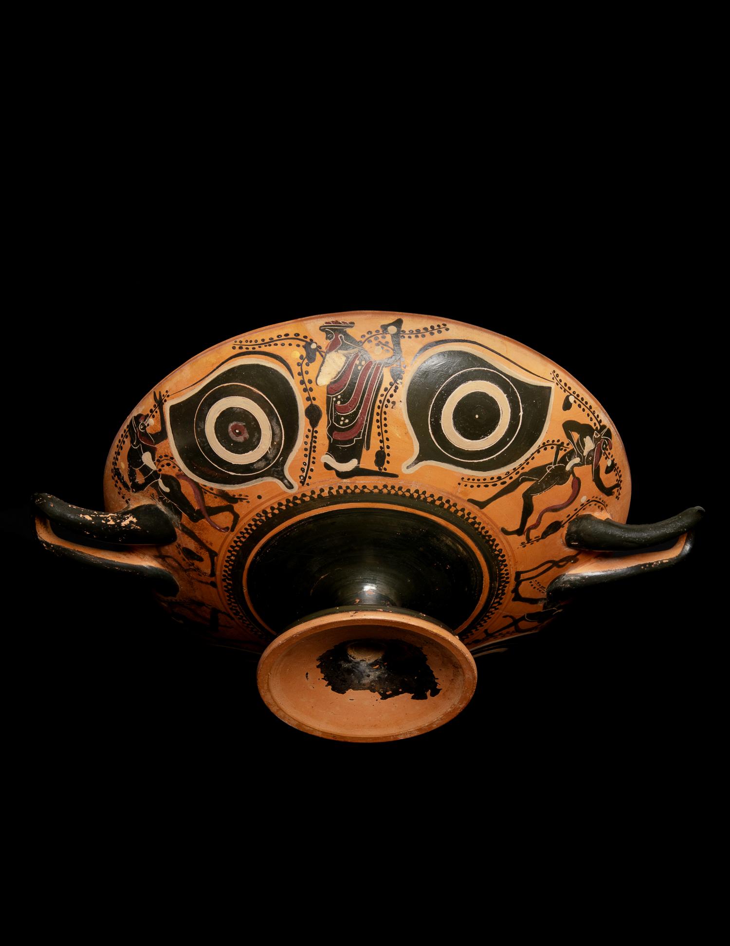 An Attic Black-Figured Eye Cup