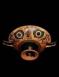 An Attic Black-Figured Eye Cup