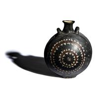 An Apulian Gnathian-Ware Pilgrim Flask