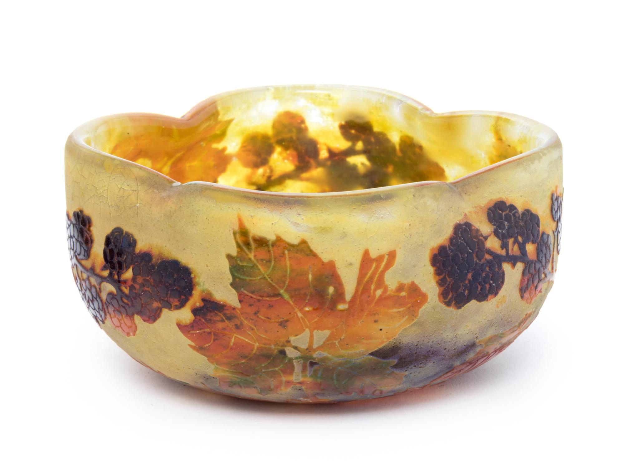 Cameo Glass Bowl