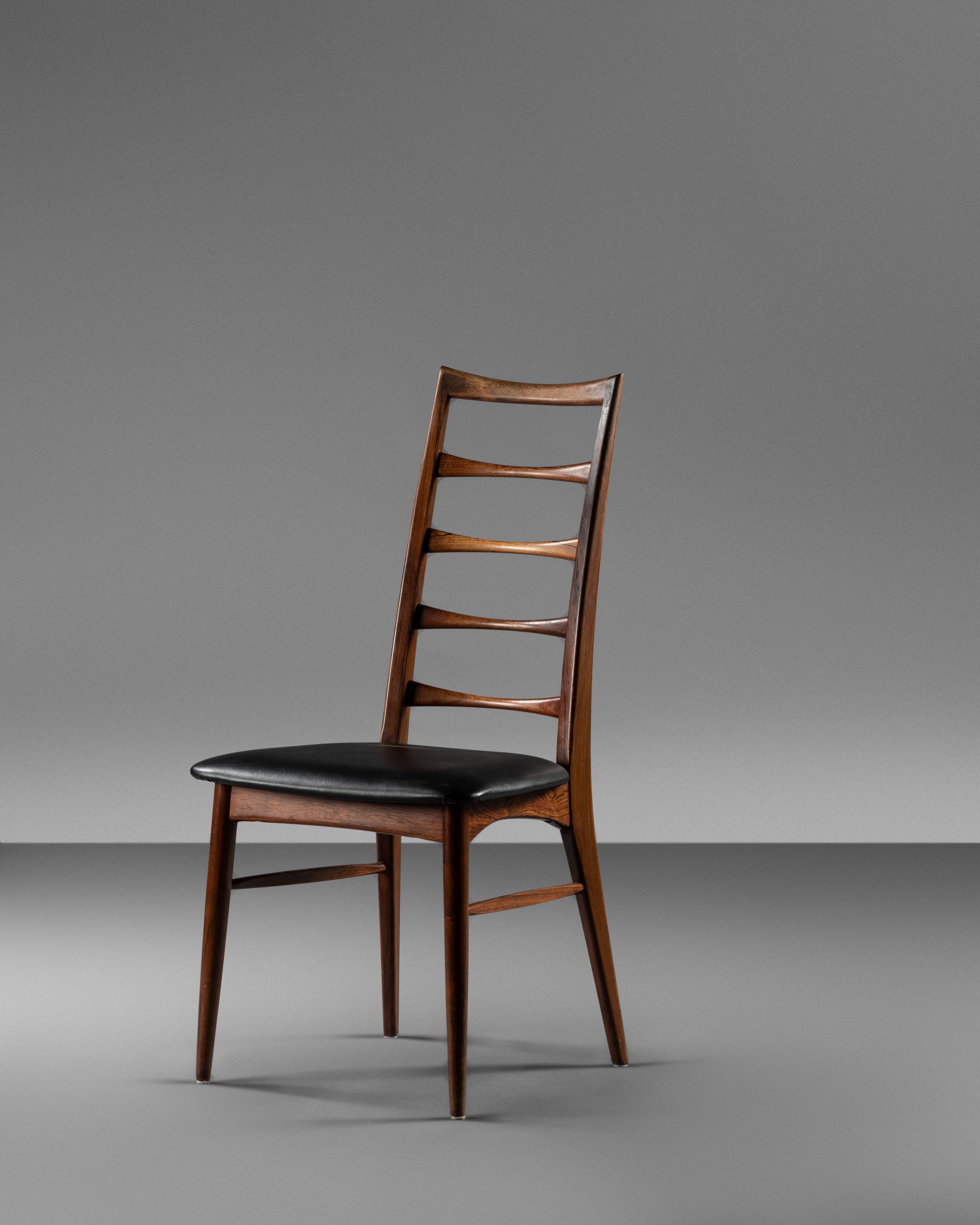 Set of Six Lis Dining Chairs, Koefoed-Hornslet, Denmark