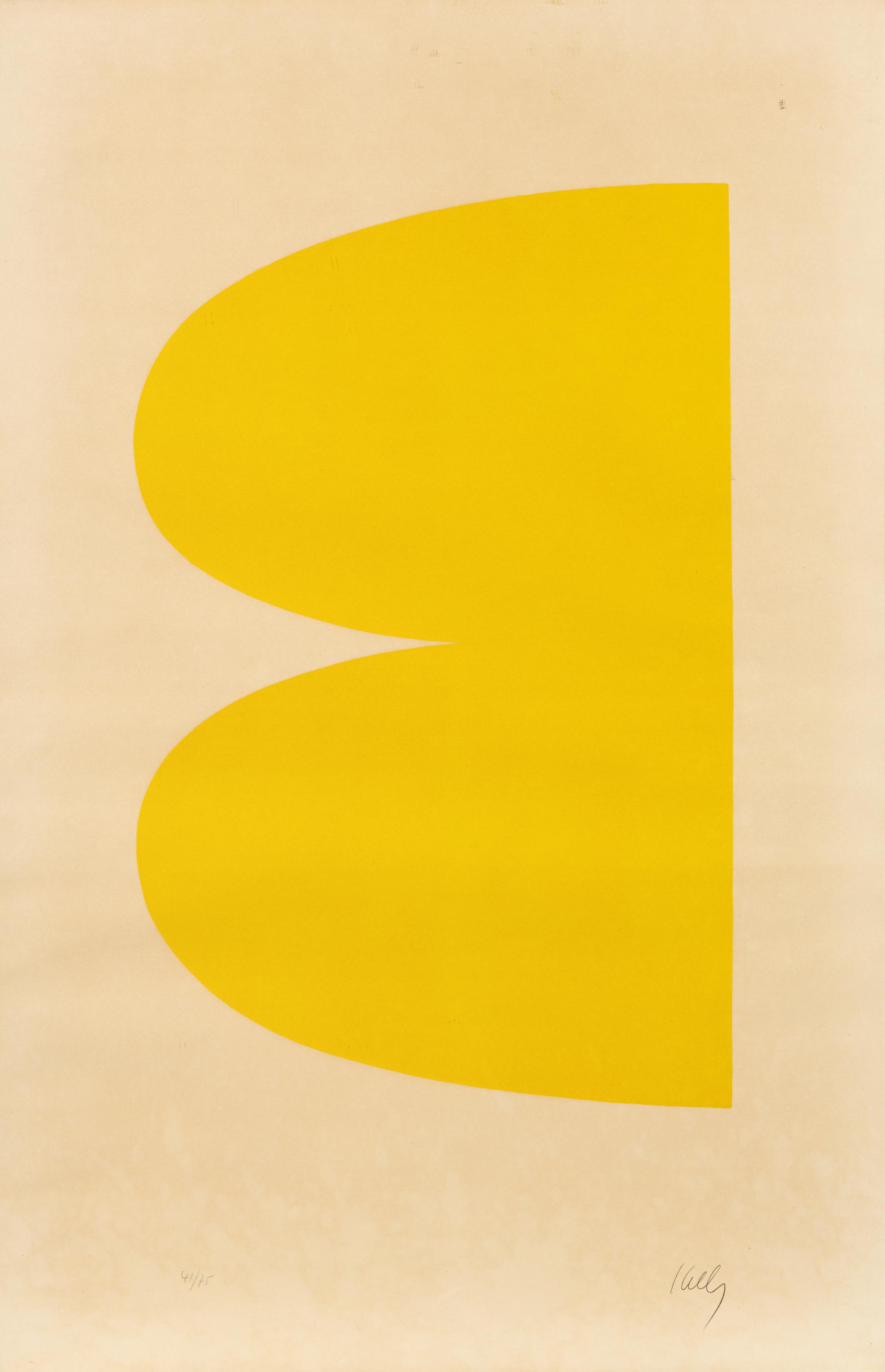 Yellow (Jaune) (from Suite of Twenty-Seven Lithographs ), 1964-1965