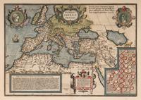 [MAP]. ORTELIUS, Abraham (1527-1598). Romani Imperii Imago . Antwerp, 1592.