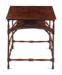 A Regency Style Mahogany Side Table
