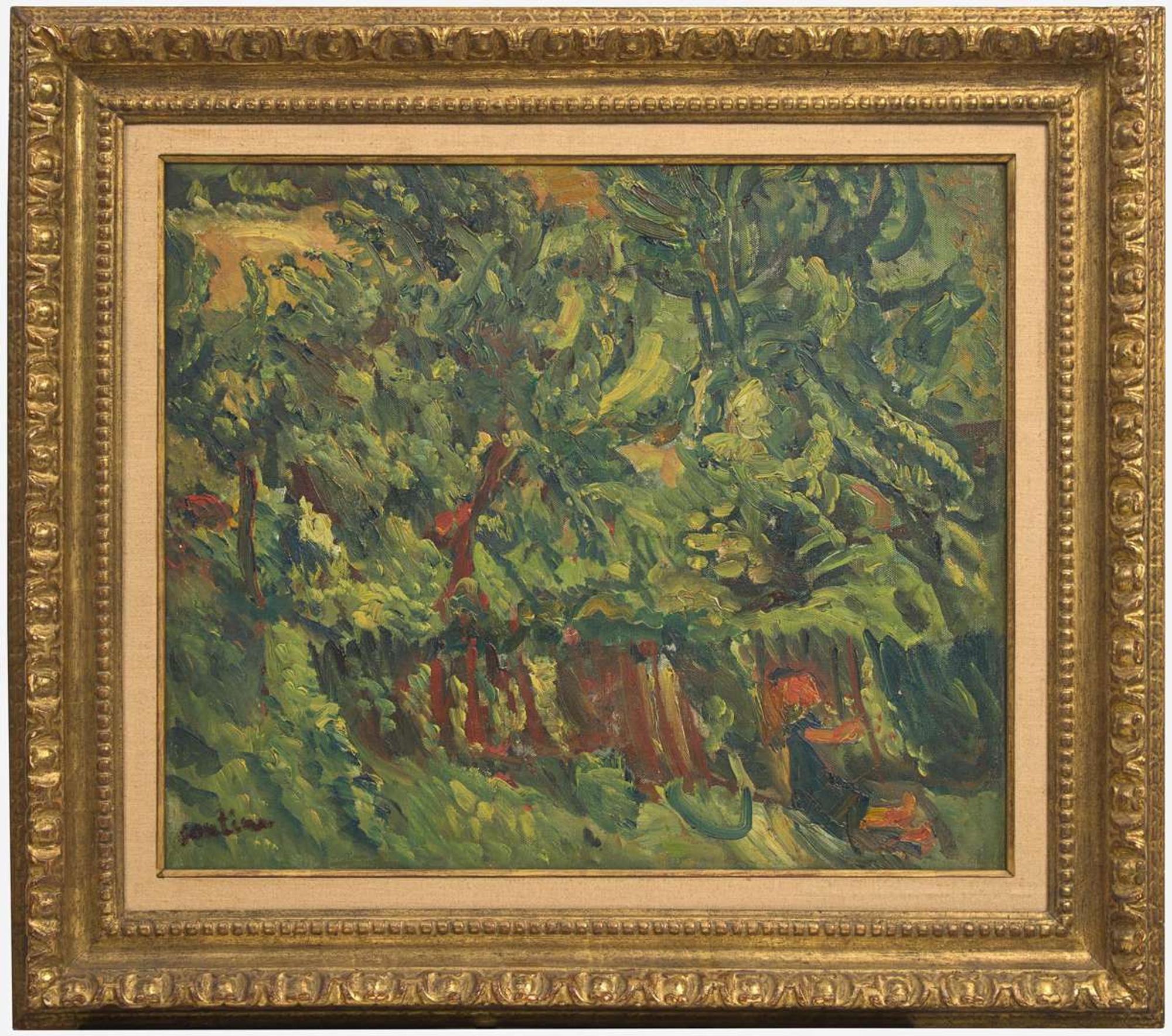 La Petite Fille dans la Verdure