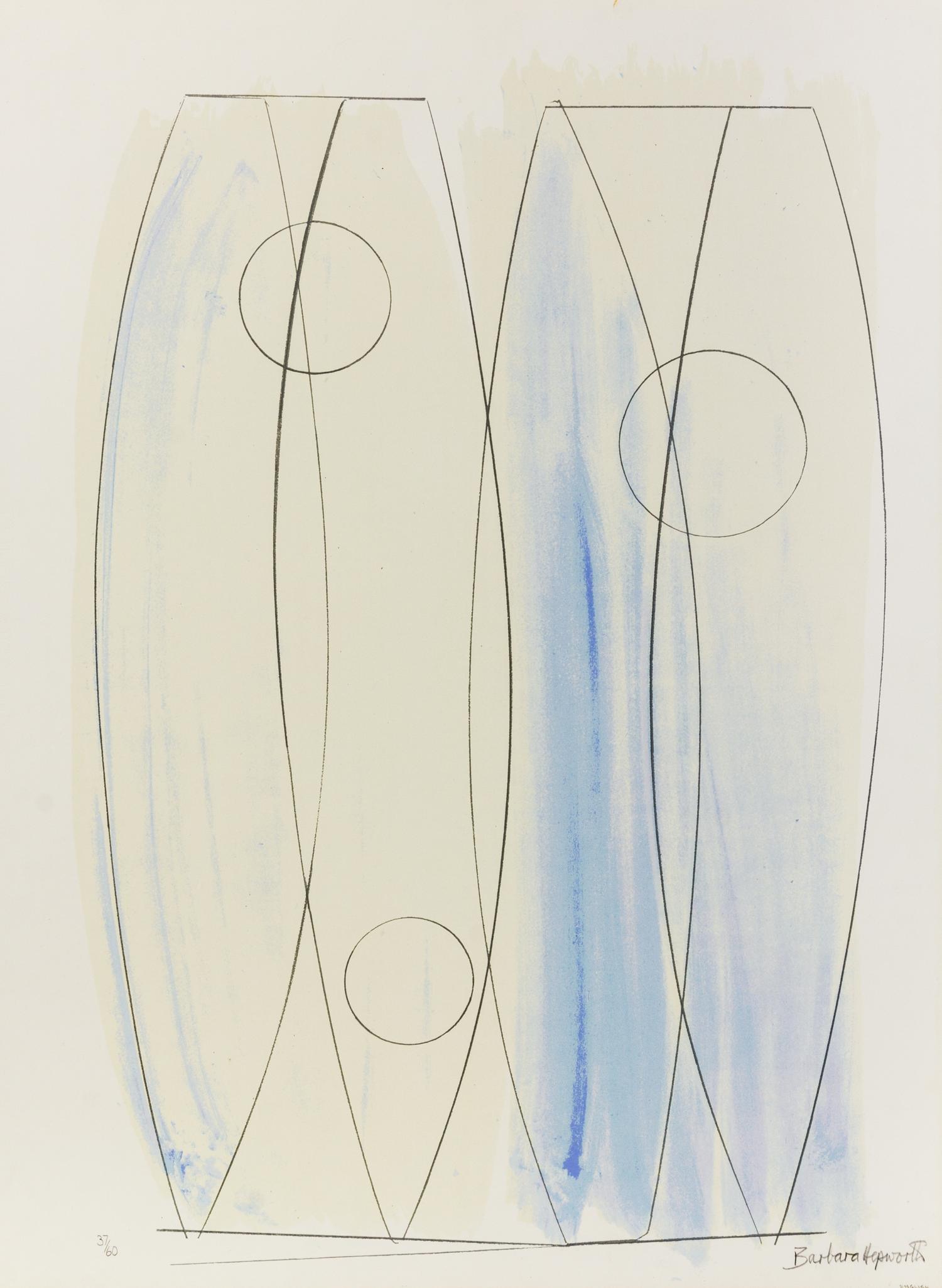 Barbara Hepworth Barbara Hepworth, (British, 1903–1975), December Forms, 1970