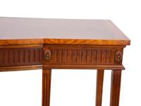 A Regency Style Mahogany Crossbanded Server — 20TH CENTURY