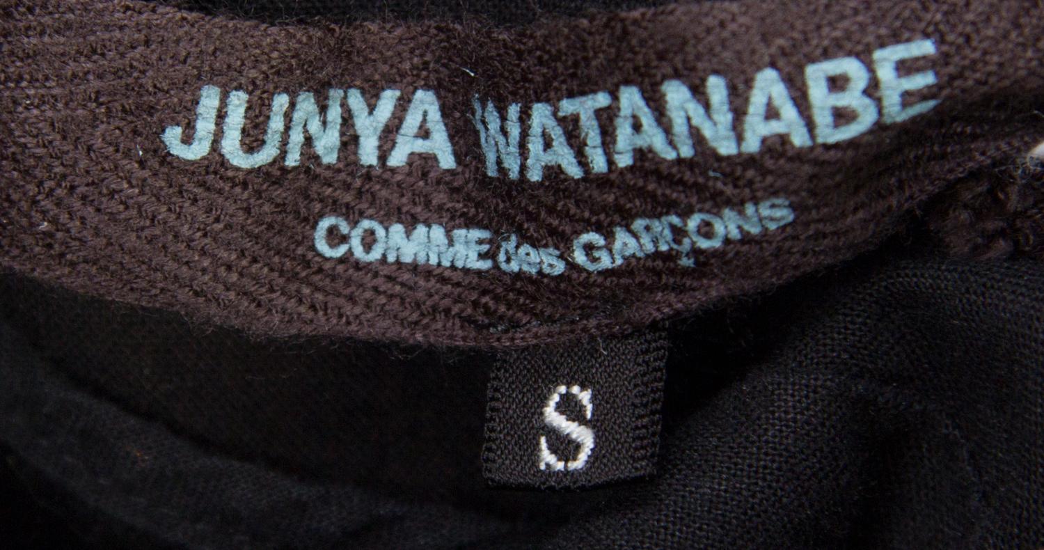 A Junya Wantanabe Black Cotton Dress, Size S.