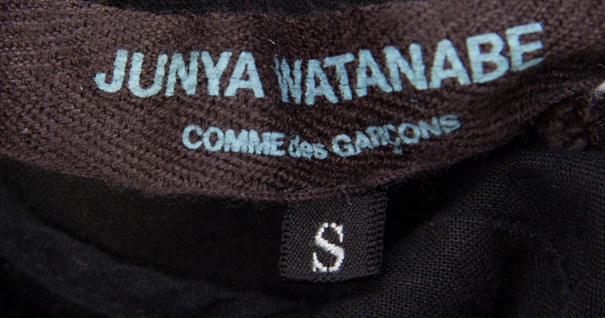 A Junya Wantanabe Black Cotton Dress, Size S.
