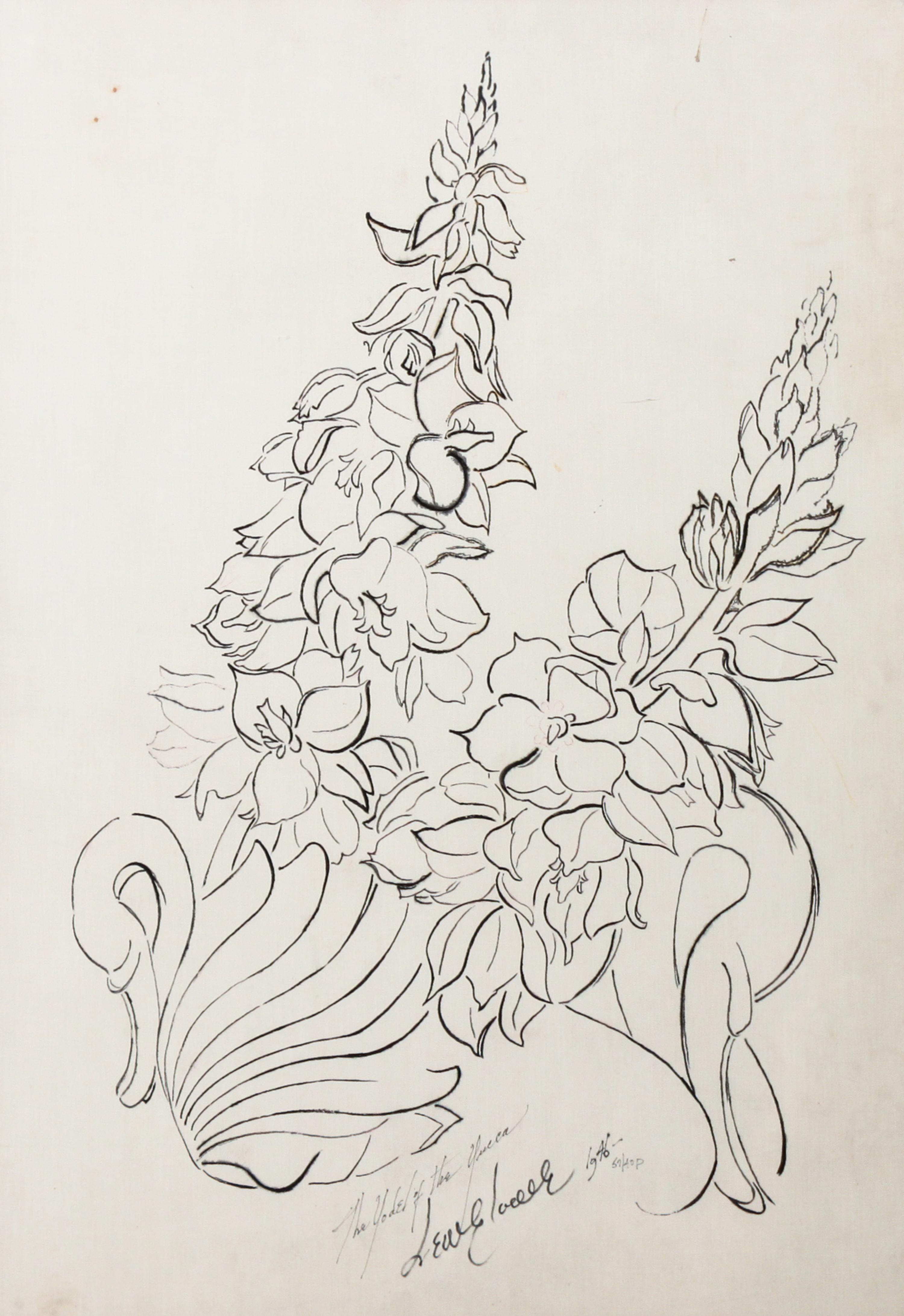 Eve Drewelowe, (American, 1899-1989), The Yodel of the Yucca, 1946
