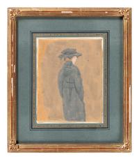 Young Woman Standing , c. 1910s