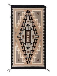 Navajo Two Grey Hills Weaving [Rug]