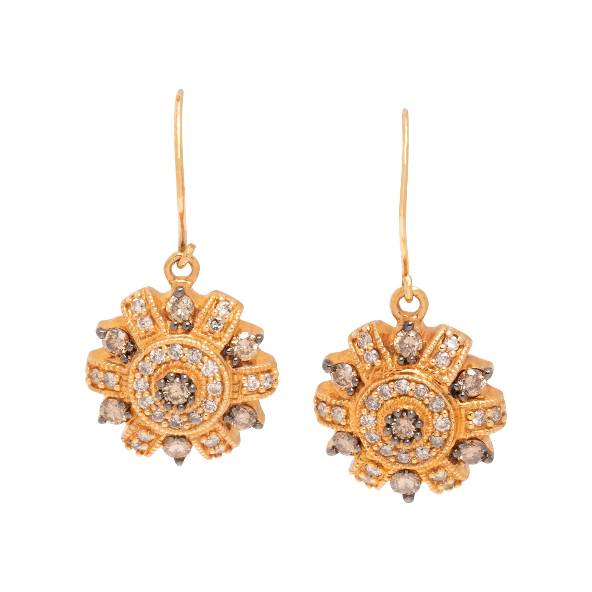 DIAMOND AND COLORED DIAMOND EARRINGS
