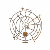 Wendy Ramshaw, Sterling Silver and Yellow Gold Brooch
