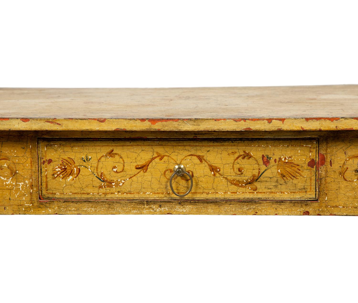 A Regency Painted Writing Table — 19TH CENTURY