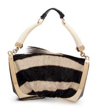Yves Saint Laurent Mombasa Zebra and Horn Handbag, 2002