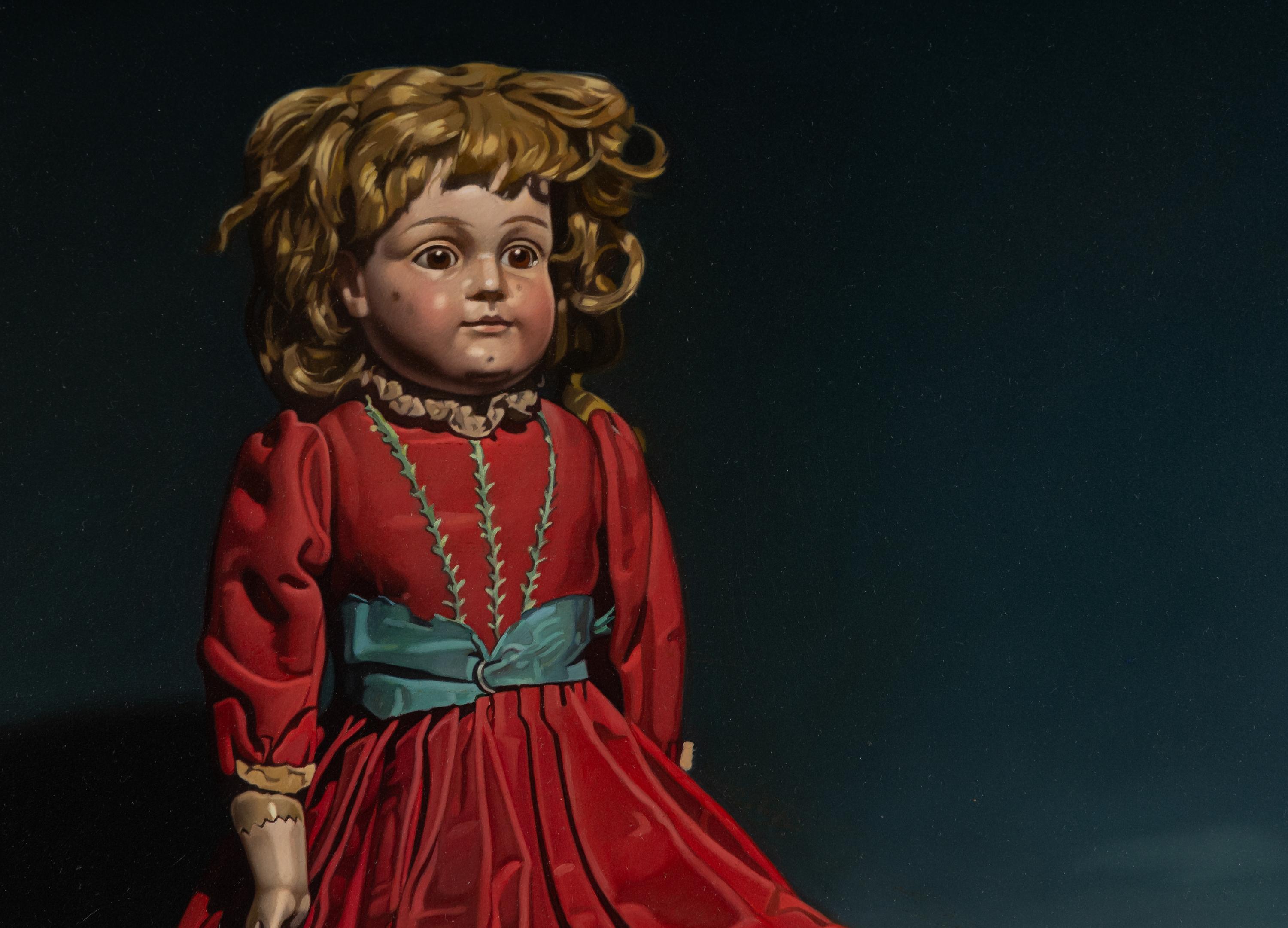 Doll and Daguerreotype , c. 1940-50s