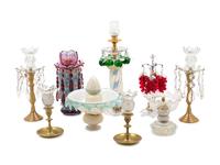 A French Three-Tiered Marble-Top Side Table