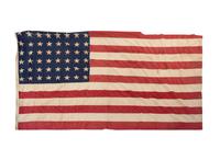 Two 48-Star American Flags