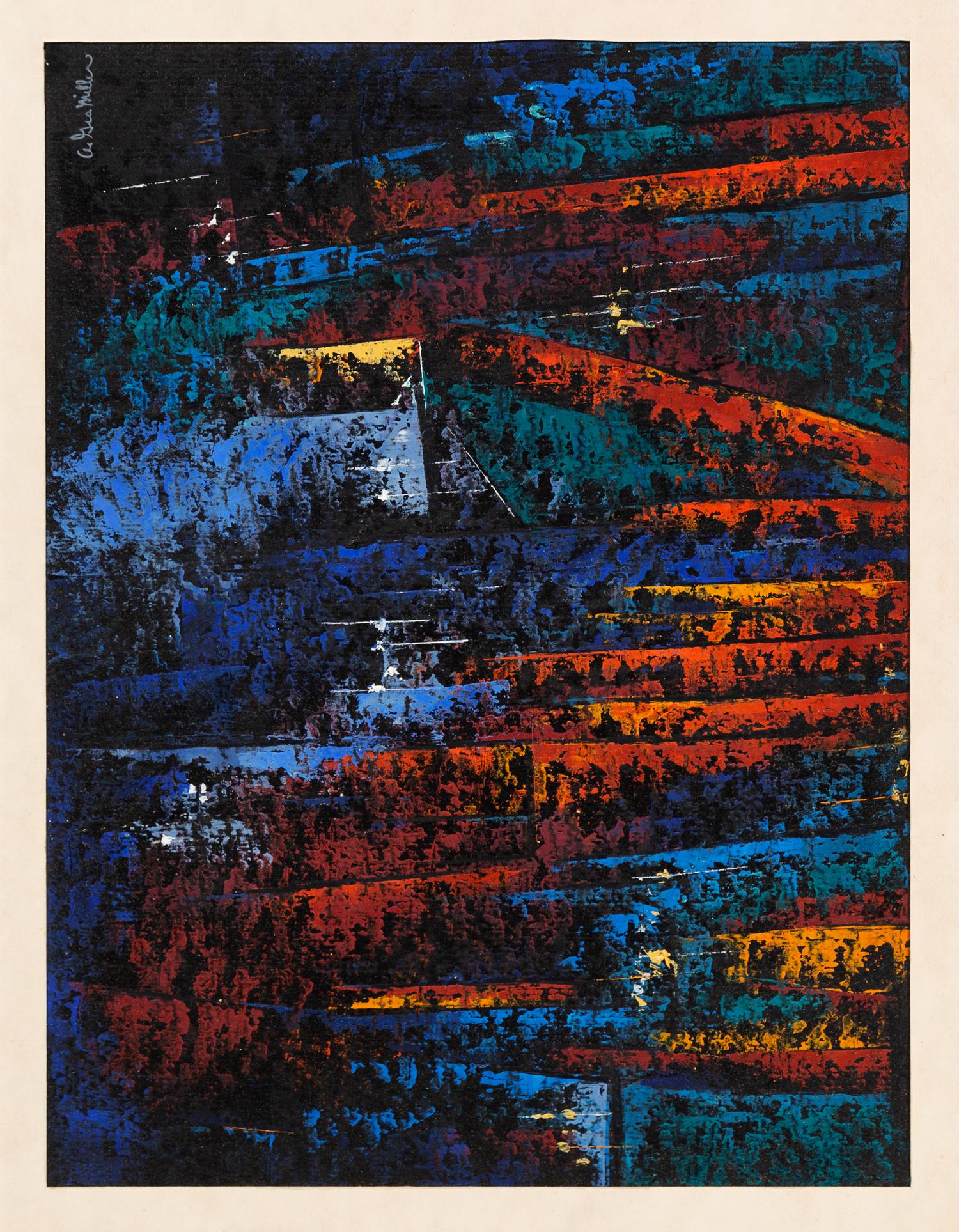 A. George Miller, (American, 1905-1982), Untiled (Abstract Landscapes), c. 1930 (a group of seven works)