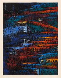 A. George Miller, (American, 1905-1982), Untiled (Abstract Landscapes), c. 1930 (a group of seven works)