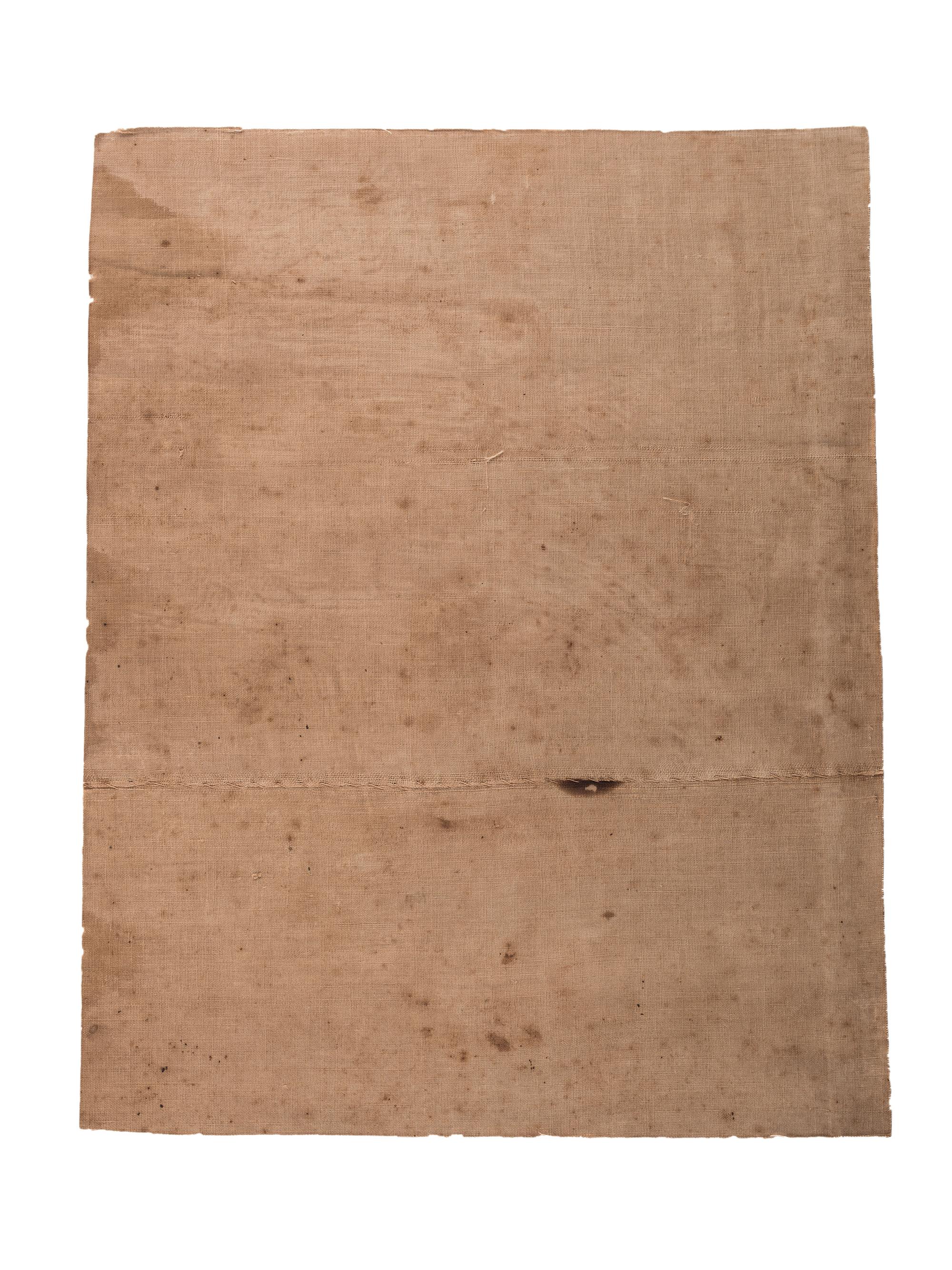[MAPS]. Partial map of Burlington, New Jersey, with "African" meeting house marked.