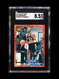 A Group of 1996-97 Pacific Kobe Bryant Rookie Basketball Cards,