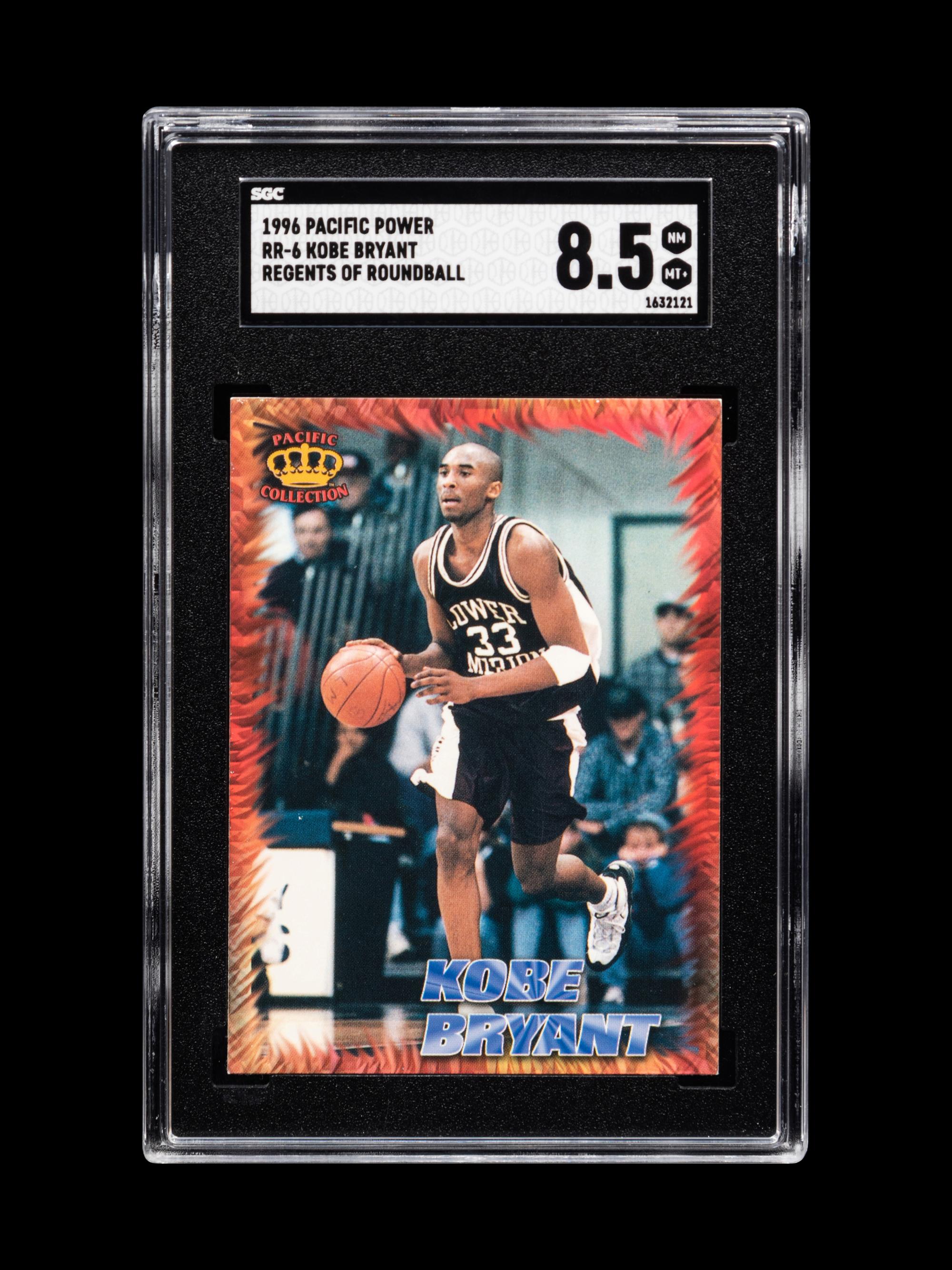 A Group of 1996-97 Pacific Kobe Bryant Rookie Basketball Cards,