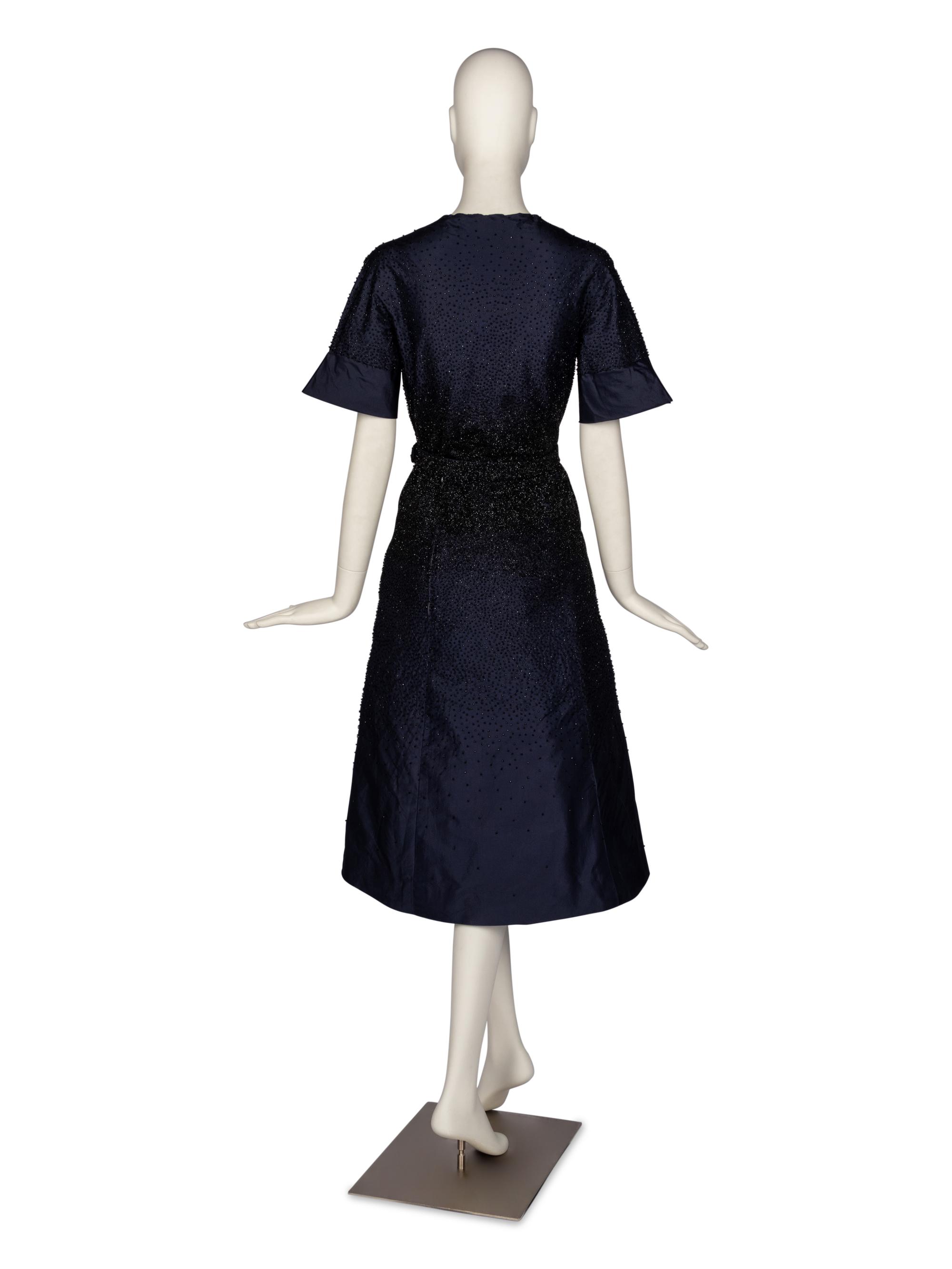 Christian Dior Haute Couture Dress with Shoes, 1950s