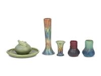 A Collection of Glazed Pottery Vessels