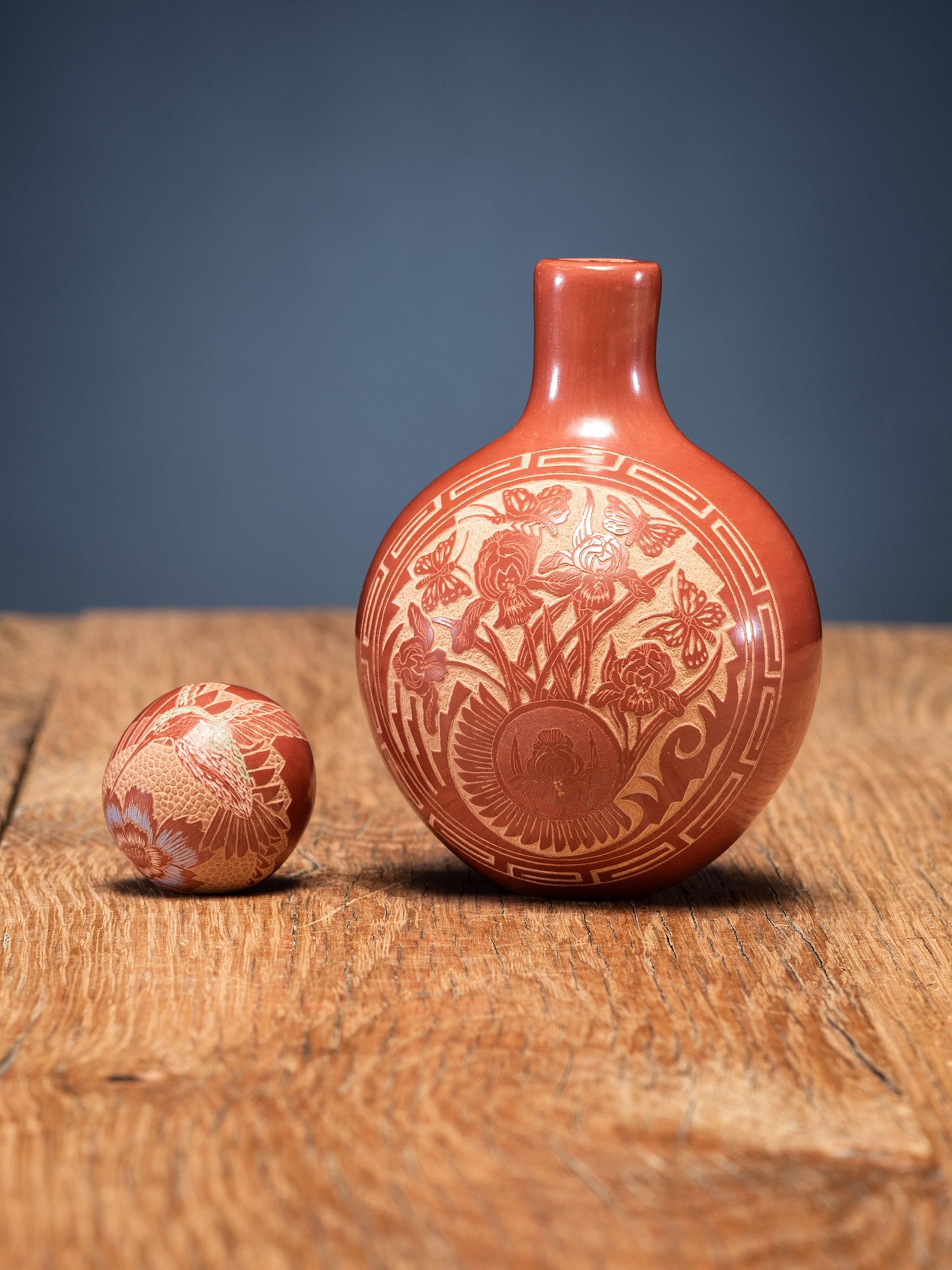 Redware Sgraffito Pottery