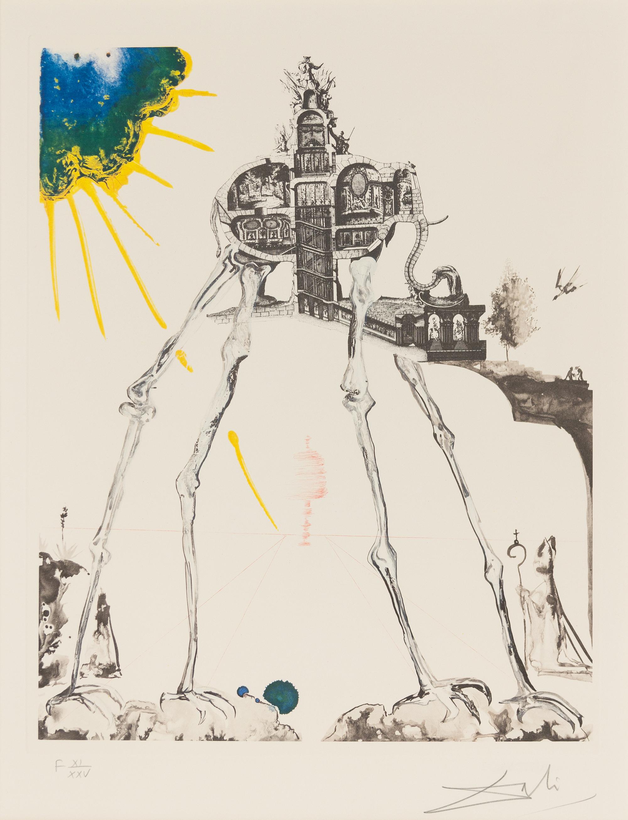 Salvador Dalí, (Spanish, 1904-1989), Memories of Surrealism, 1971 (portfolio of 12)