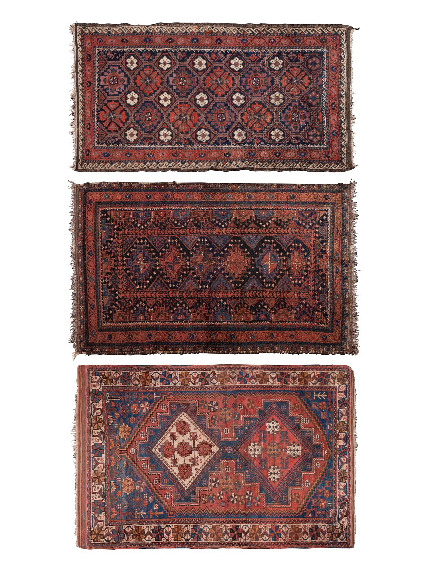 Three Persian Rugs