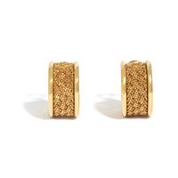 YURI ICHIHASHI, YELLOW GOLD CLIP EARRINGS