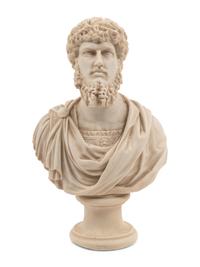 Three Composition Busts and a Pair of Bookends