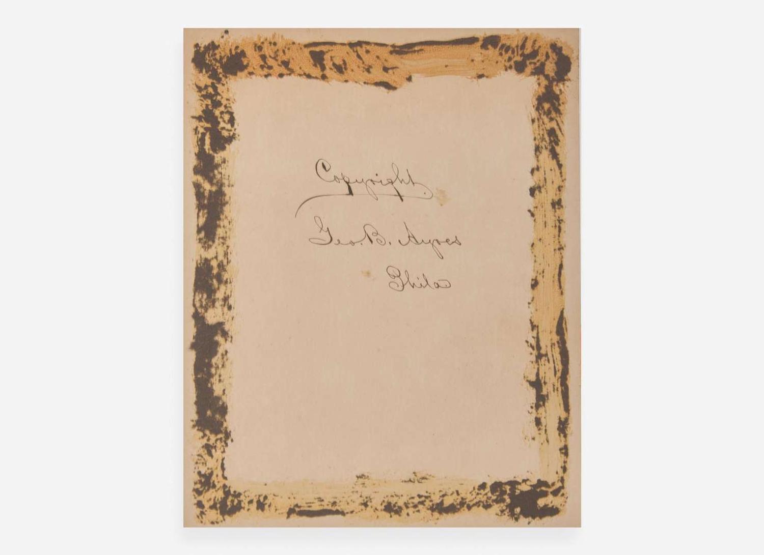 [Presidential] [Lincoln, Abraham]: Photographic Portrait