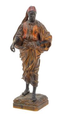 An Austrian Cold Painted Bronze Figure Height 9 1/2 inches. — EARLY 20TH CENTURY