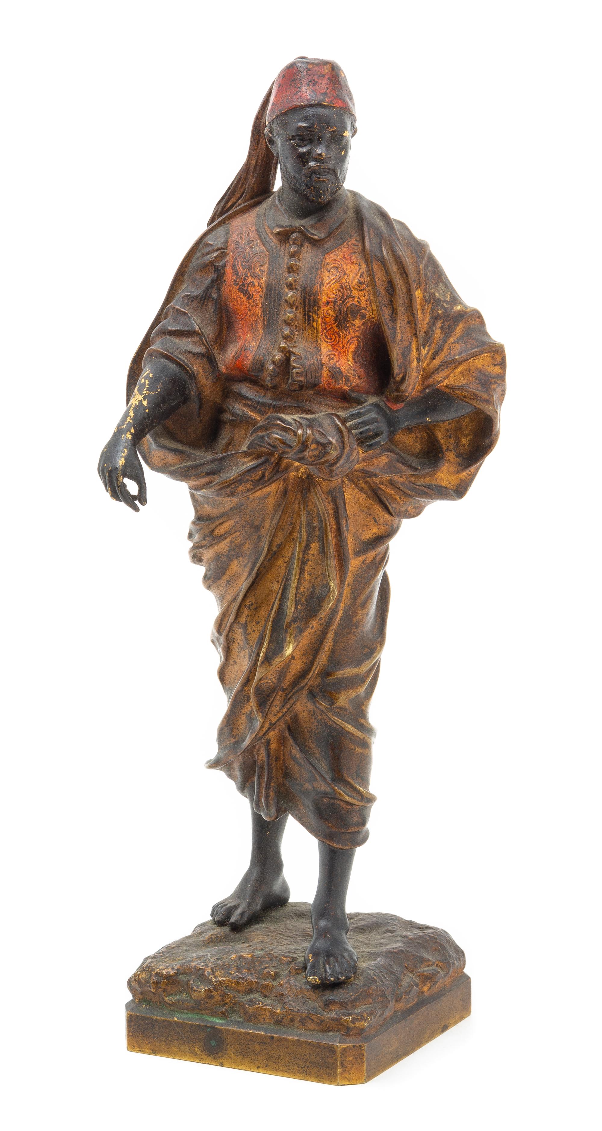 An Austrian Cold Painted Bronze Figure Height 9 1/2 inches. — EARLY 20TH CENTURY