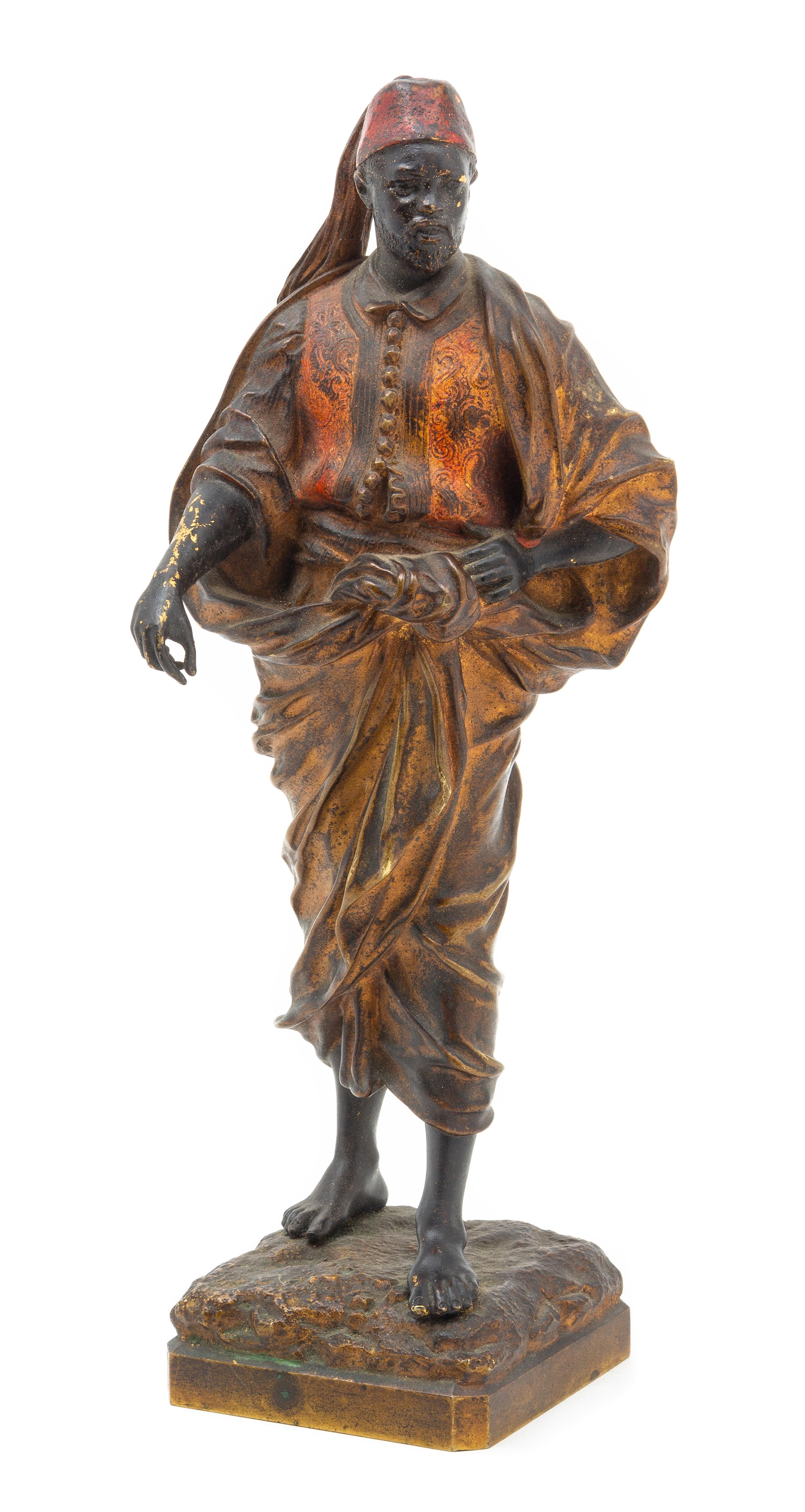 An Austrian Cold Painted Bronze Figure Height 9 1/2 inches. — EARLY 20TH CENTURY